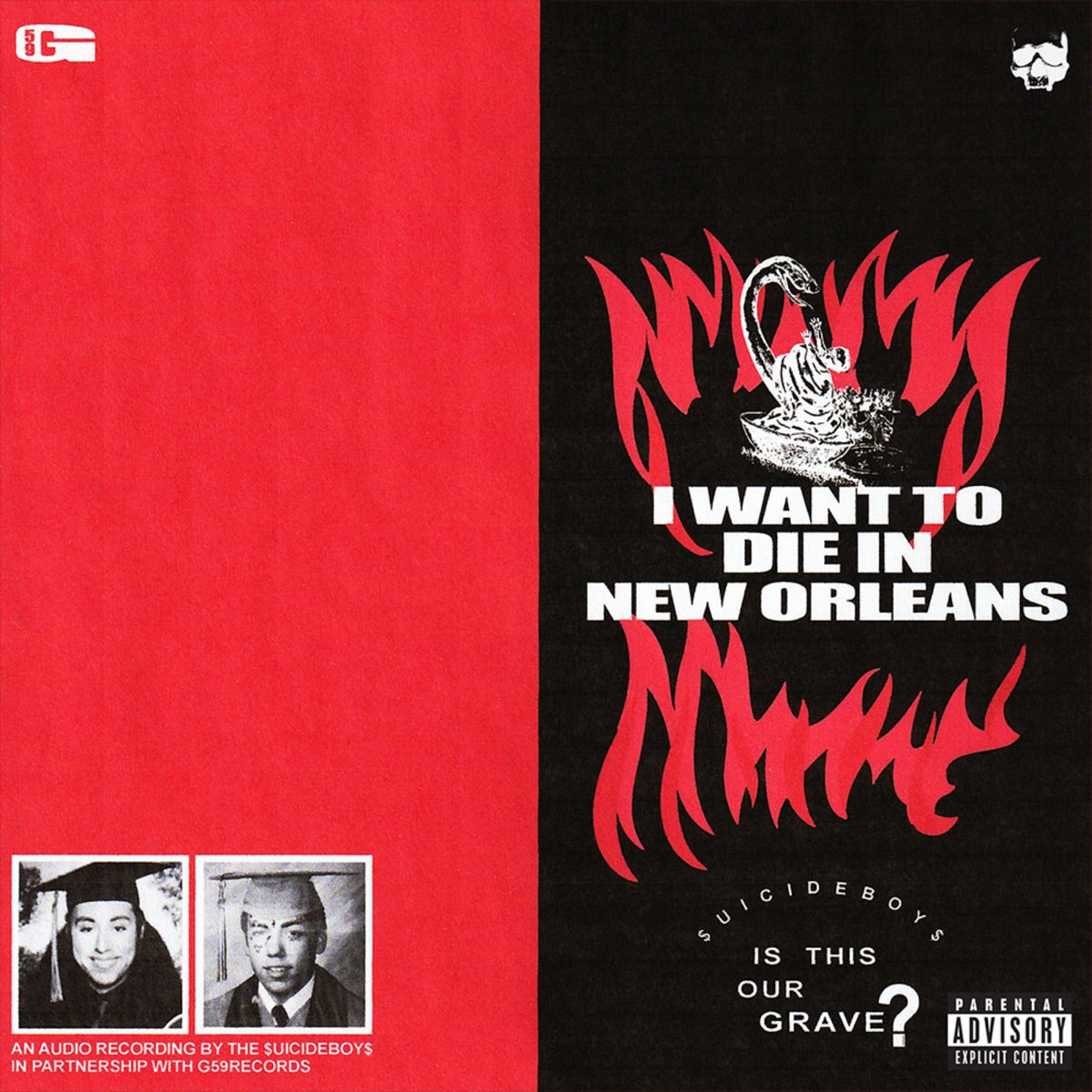 $uicideBoy$ - I Want To Die In New Orleans (Silver)