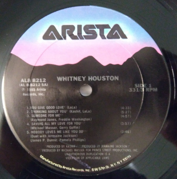 Whitney Houston - Whitney Houston (Used Vinyl)