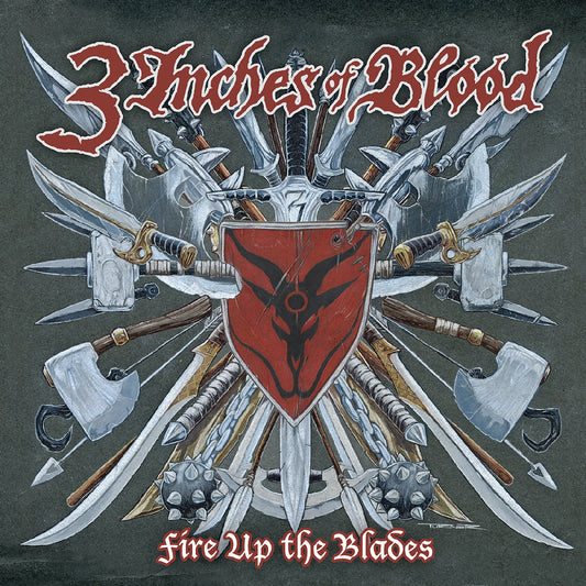 3 Inches Of Blood - Fire Up The Blades (2LP)(Coloured)