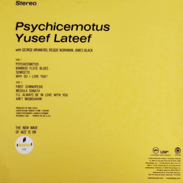 Yusef Lateef - Psychicemotus (Used Vinyl)