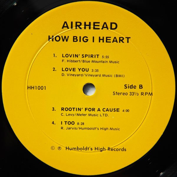 Airhead  - How Big I Heart (Used Vinyl)