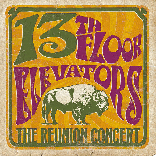 13th Floor Elevators - Reunion Concert 2LP (Yellow Colored Vinyl)