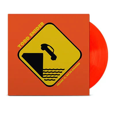 Todd Snider - Crank It We're Doomed 2LP (Clear and Orange Colored Vinyl)