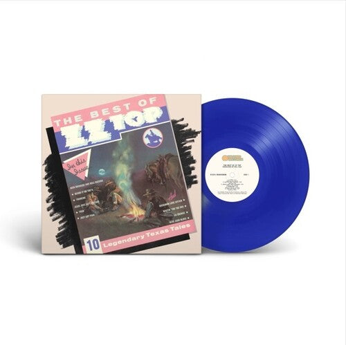 ZZ Top - The Best of ZZ Top LP (Rocktober 2023 Edition, Translucent Blue Vinyl)