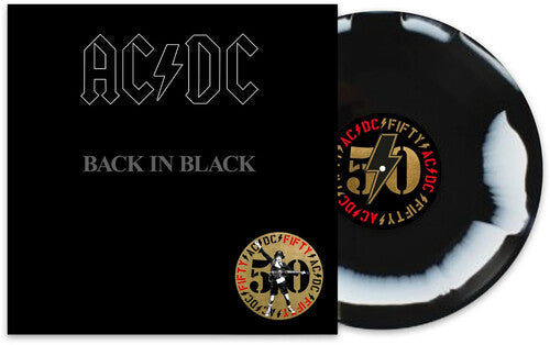 AC/DC - Back In Black: 50th Anniversary LP (Colored Vinyl, Black, White)