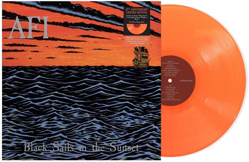 AFI - Black Sails In The Sunset (25th Anniversary Edition) LP (Limited Edition Orange Vinyl)