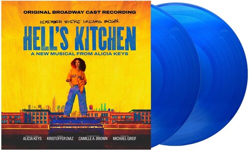 Alicia Keys - Hell's Kitchen 2LP (Original Broadway Cast Recording) (Clear Blue Vinyl)