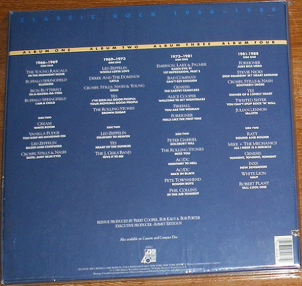 Various - Classic Rock 1966 - 1988 (Used Vinyl)