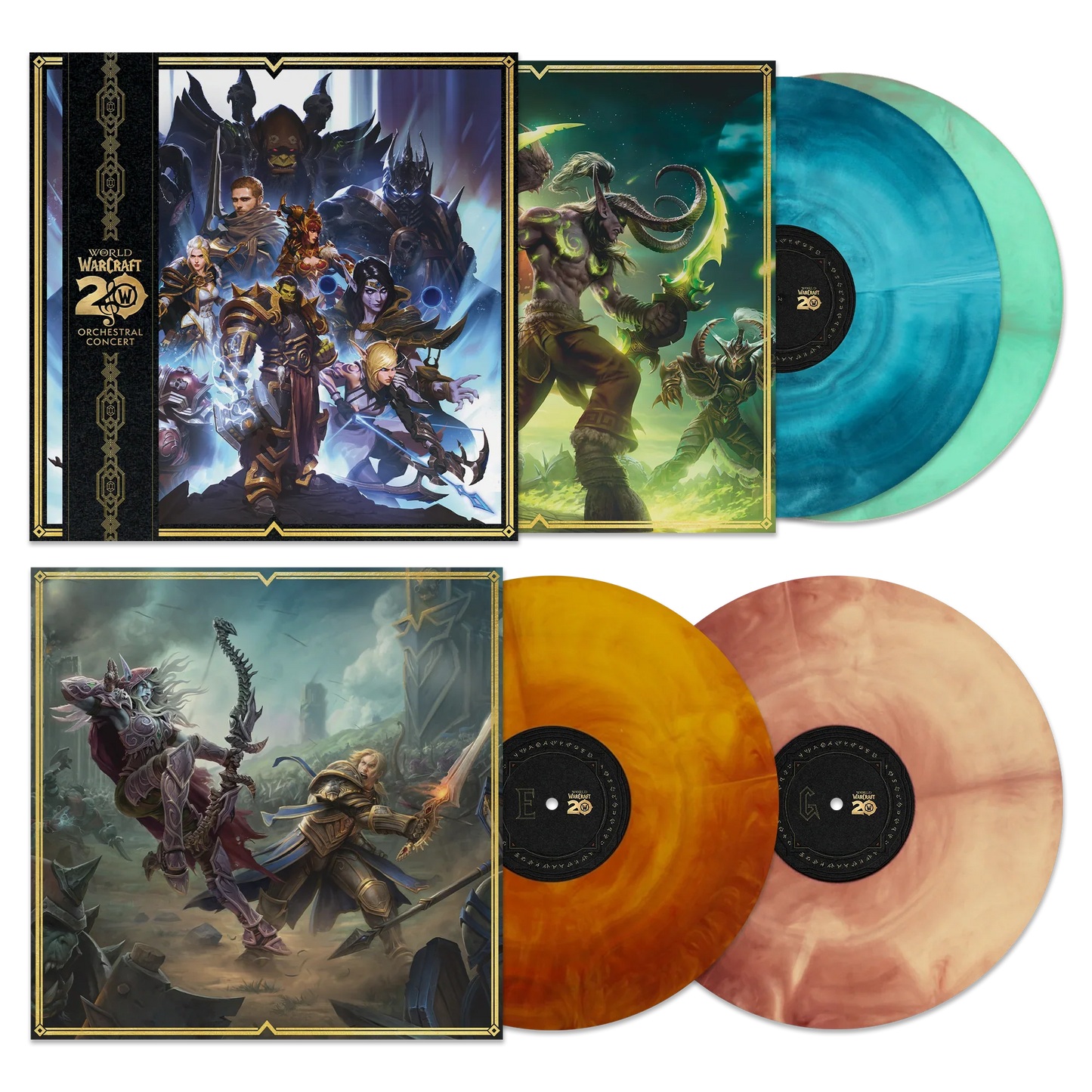 OST - World Of Warcraft: 20 Years of Music (4LP)(Coloured)