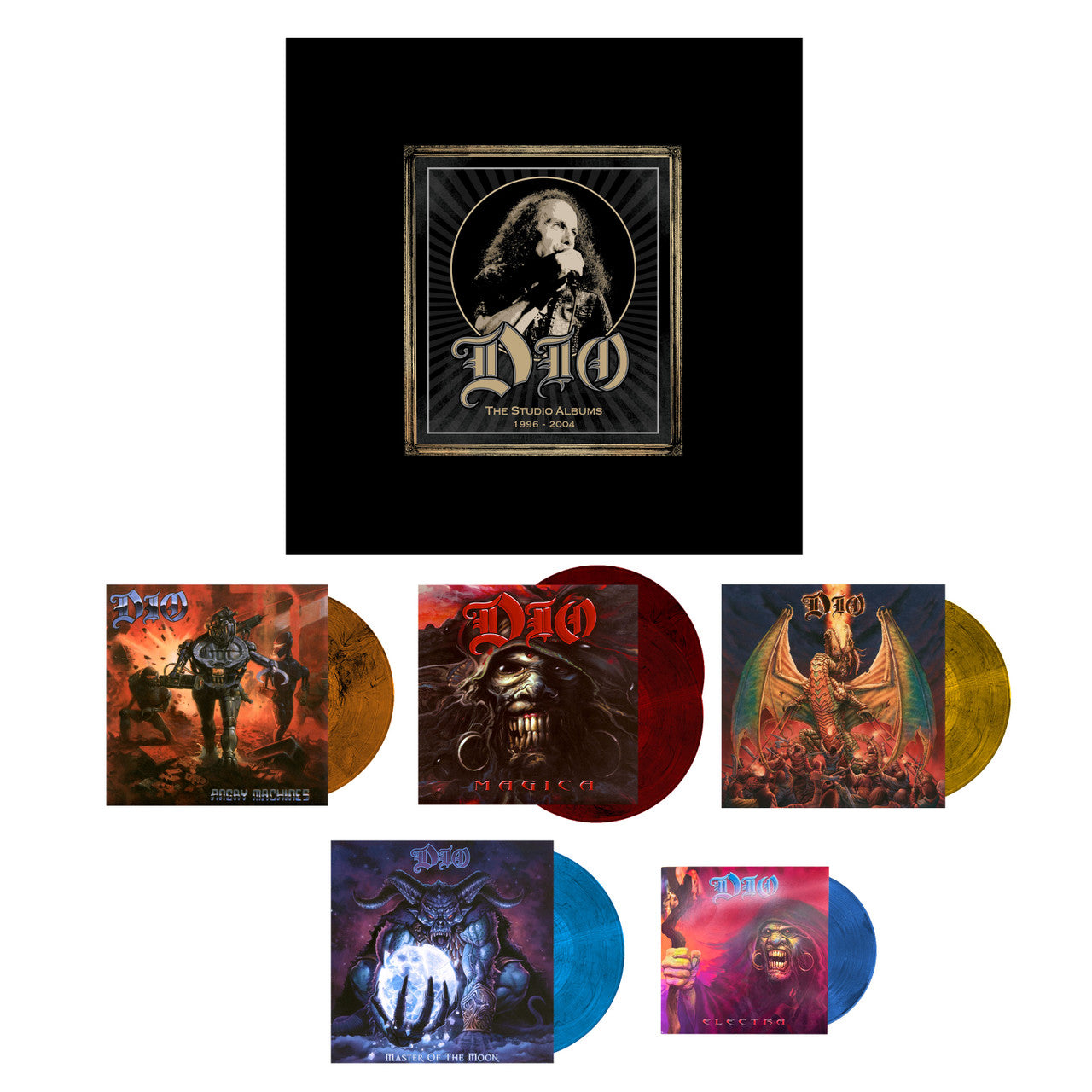 Dio - The Studio Albums 1996-2004 (5LP)(Coloured)