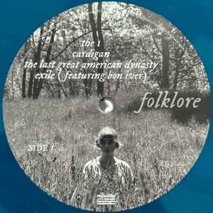 Taylor Swift - Folklore 2LP (Used Vinyl, Teal Colored Vinyl, Edition No.2 of In The Weeds)