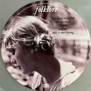 Taylor Swift - Folklore 2LP (Used Vinyl, Green Colored Vinyl, Edition No. 5 "Stolen Lullabies")