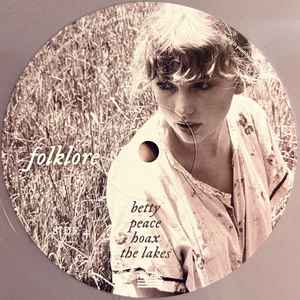 Taylor Swift - Folklore 2LP (Used Vinyl, Purple Vinyl, Edition No. 4 "Betty's Garden" )