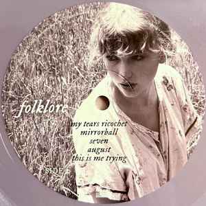 Taylor Swift - Folklore 2LP (Used Vinyl, Purple Vinyl, Edition No. 4 "Betty's Garden" )