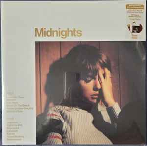 Taylor Swift – Midnights LP (Used Vinyl, Mahogany Marbled Vinyl, Signed Insert)