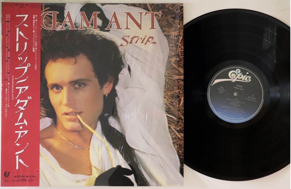 Adam Ant - Strip - Japanese Vintage Vinyl