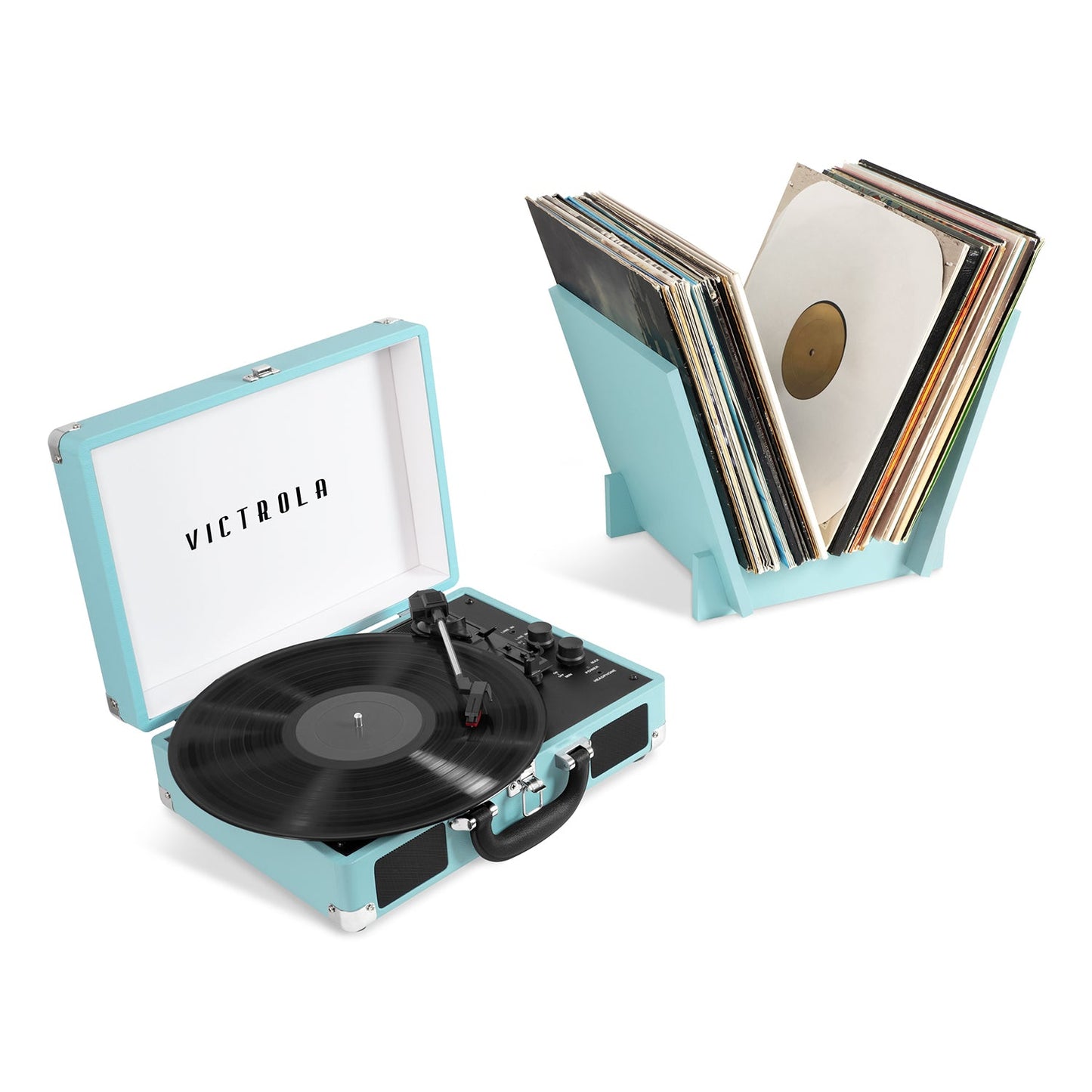 The Journey+ Bundle Suitcase Record Player