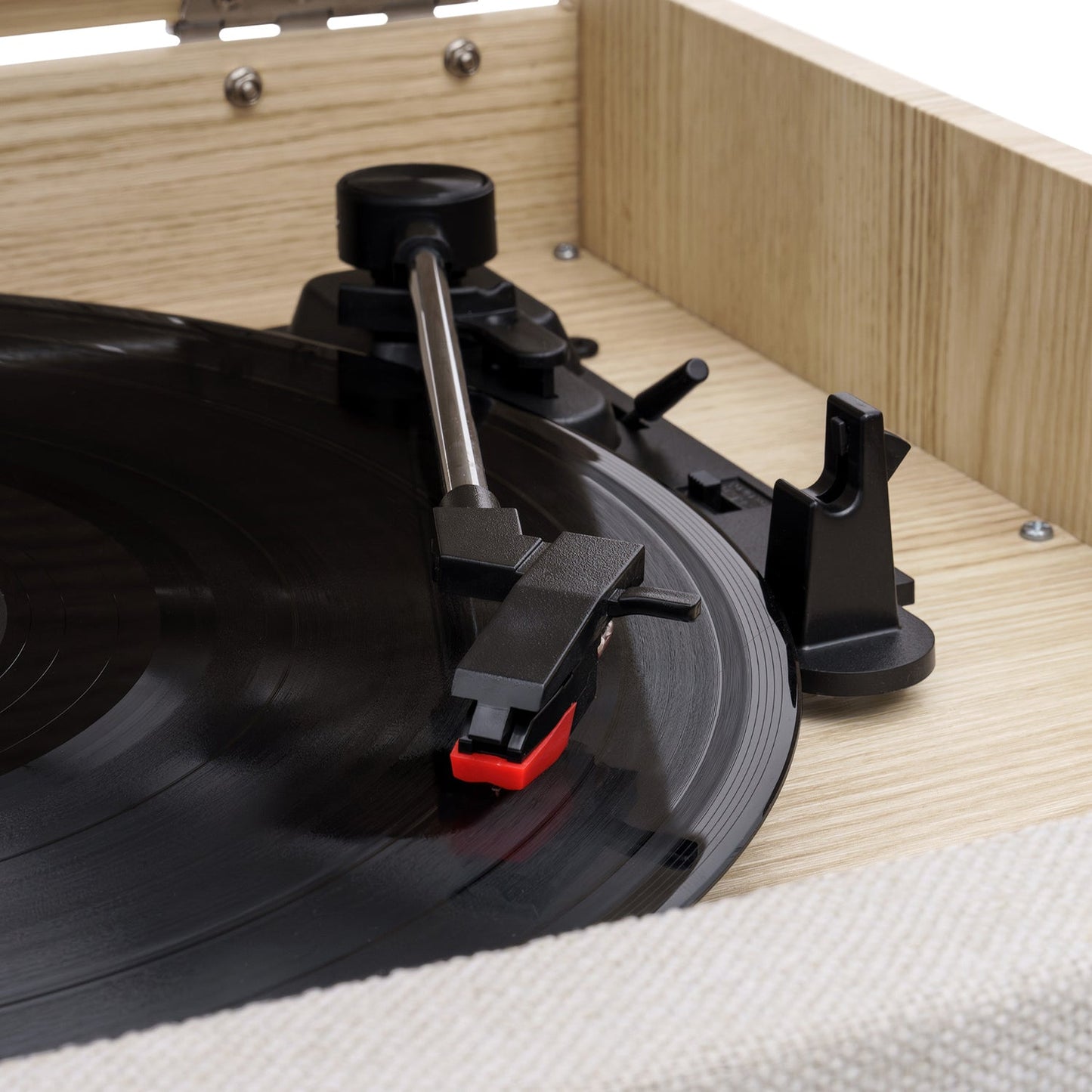 The Century 6-in-1 Wood Record Player