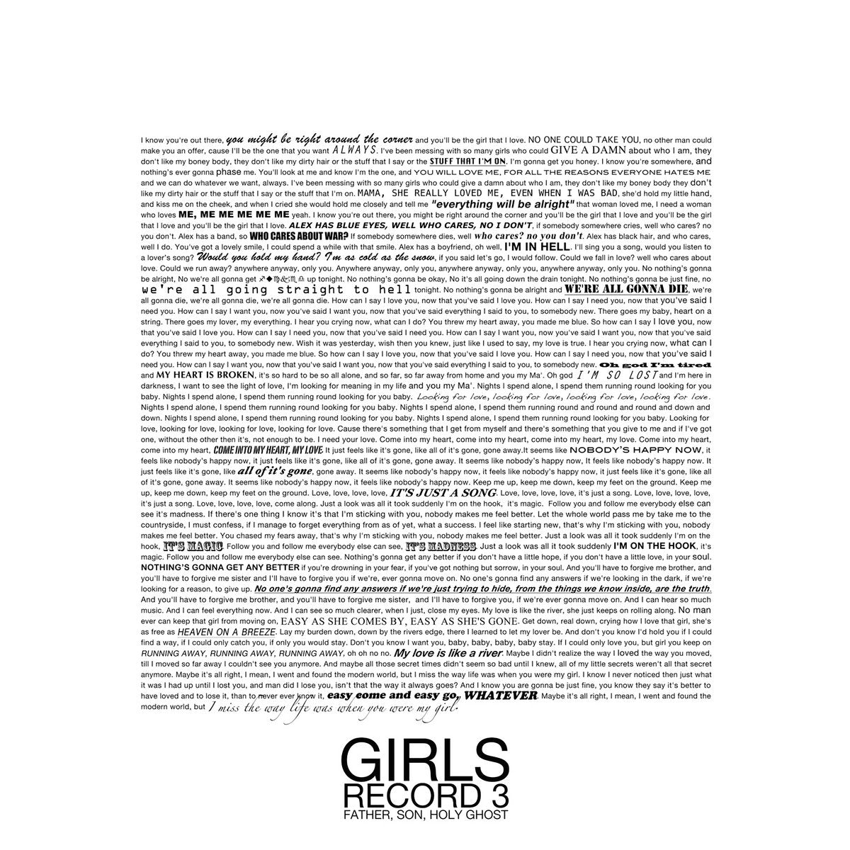 Girls - Father Son Holy Ghost (2LP)