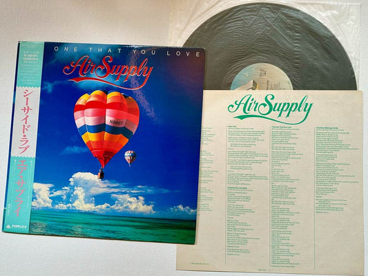 Air Supply -   One That You Love  - Japanese Vintage Vinyl