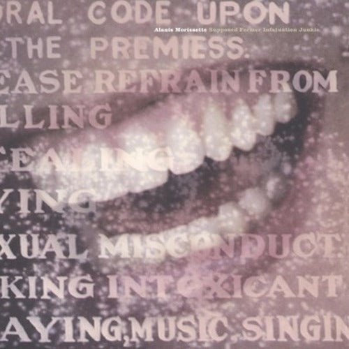 ALANIS MORISSETTE  - SUPPOSED FORMER INFATUATION JUNKIE [180g Import Audiophile] Vinyl Record