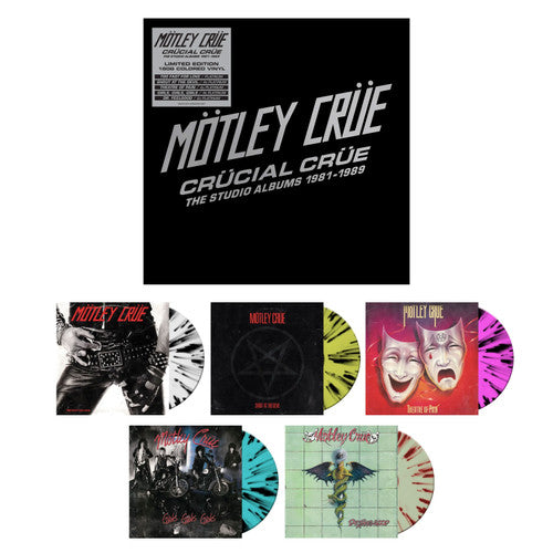 Motley Crue - Crucial Crue (5LP)(Coloured)