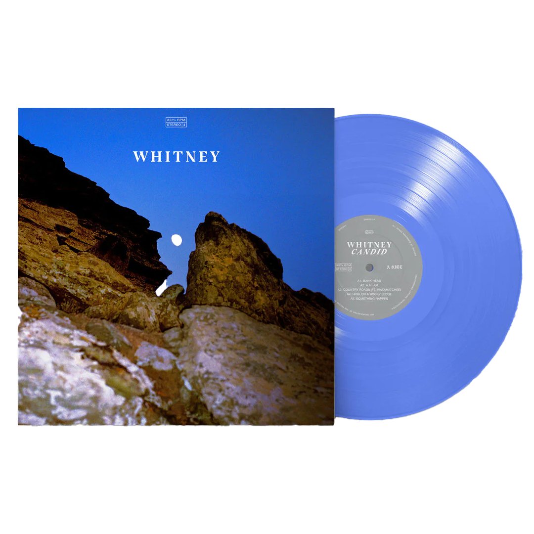 Whitney - Candid - Clear Blue Color Vinyl