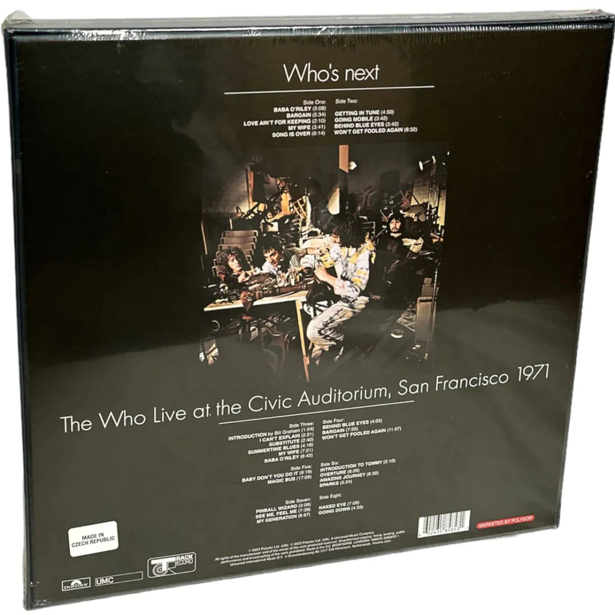 Who,The - Who's Next: 50th Anniversary (Album + San Francisco Live - 1971) - Vinyl Record 4LP