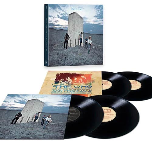 Who,The - Who's Next: 50th Anniversary (Album + San Francisco Live - 1971) - Vinyl Record 4LP