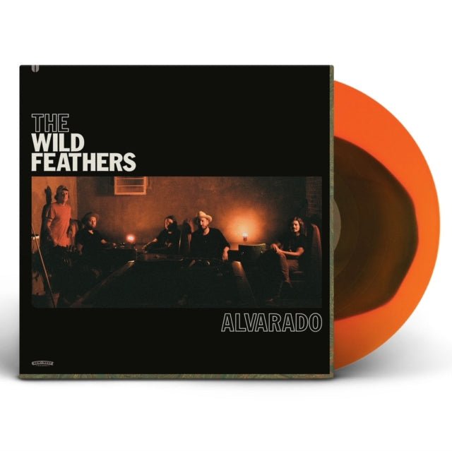 Wild Feathers, The - Alvarado - Orange & Black Blob color Vinyl LP