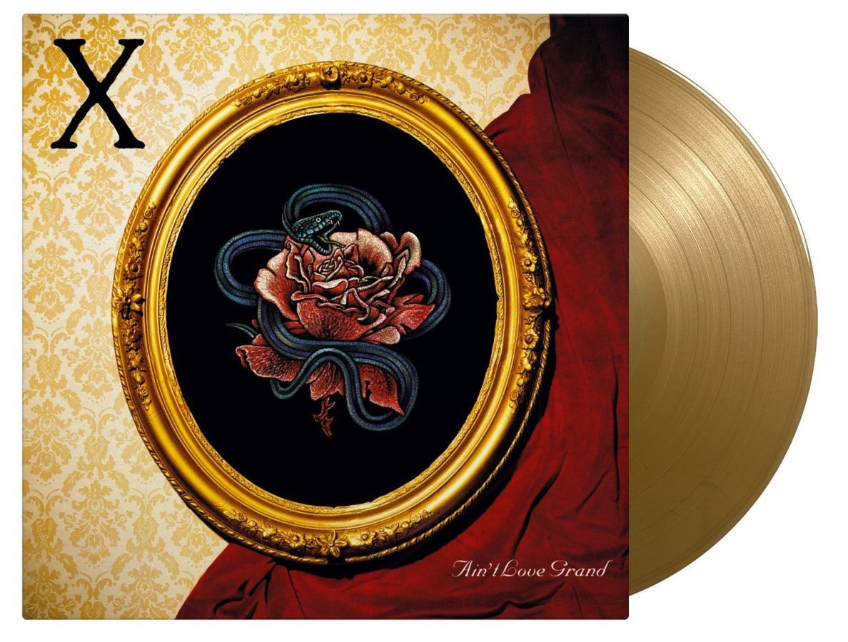 X - Ain't Love Grand - Gold Color Vinyl Import 180g